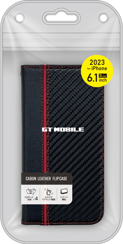 iPhone15 Pro用 カーボン調手帳型ケース | 株式会社エアージェイ