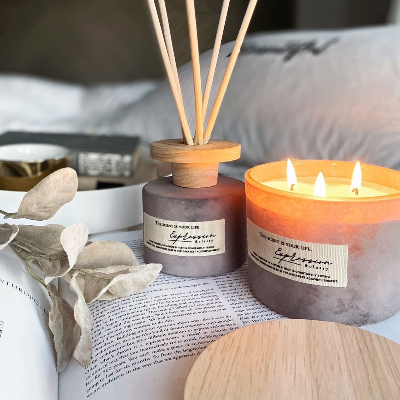 オリジナルアロマキャンドル