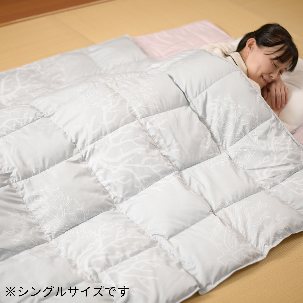 テイジン マイクロフラッフィー肌掛け布団 ダブル | ABCミッケ