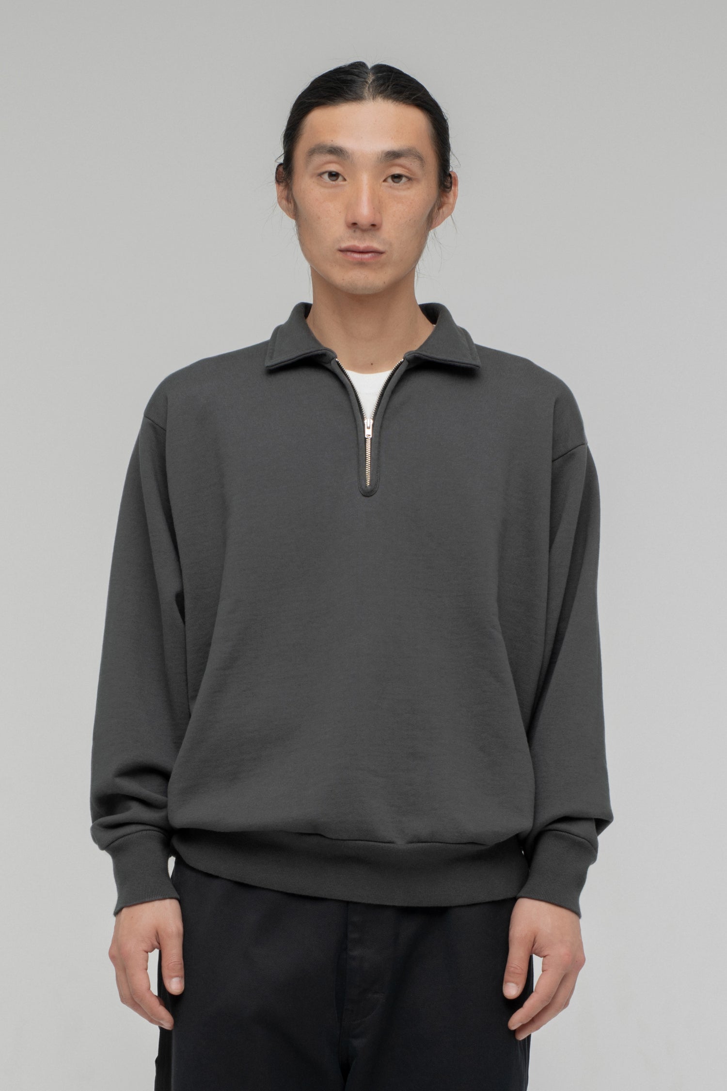Half Zip Sweatshirt (Pile Lining) – CIOTA Online Shop