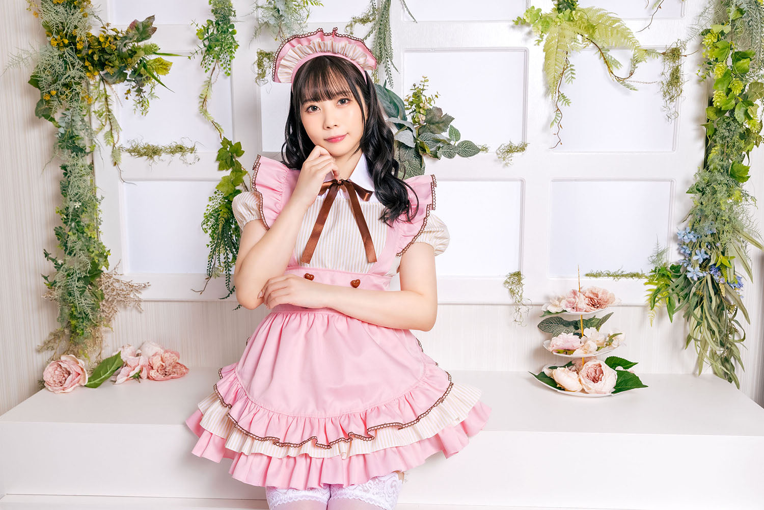 コスプレ ハロウィン メイド リリパレ ミルクチョコメイド レディース