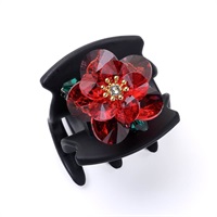 バースフラワー「椿」 デザートクリップ 中(レッド) | デザート