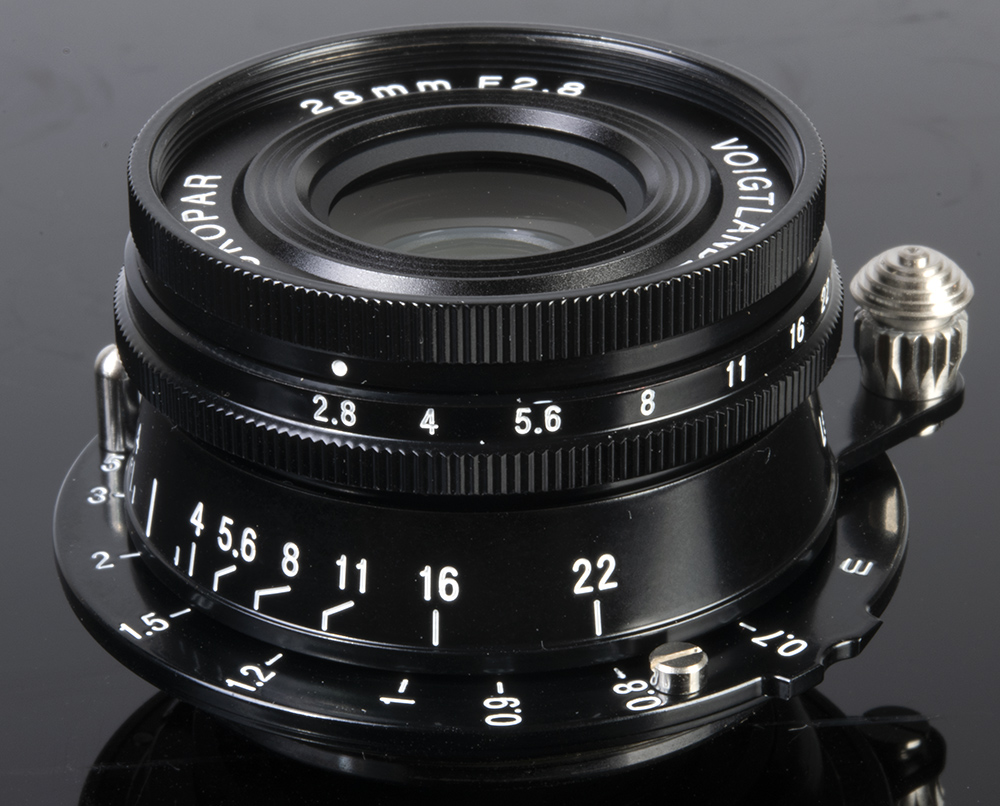 Voigtlander 28mm f/2.8 Color-Skopar Aspherical L39 Type I Black LTM