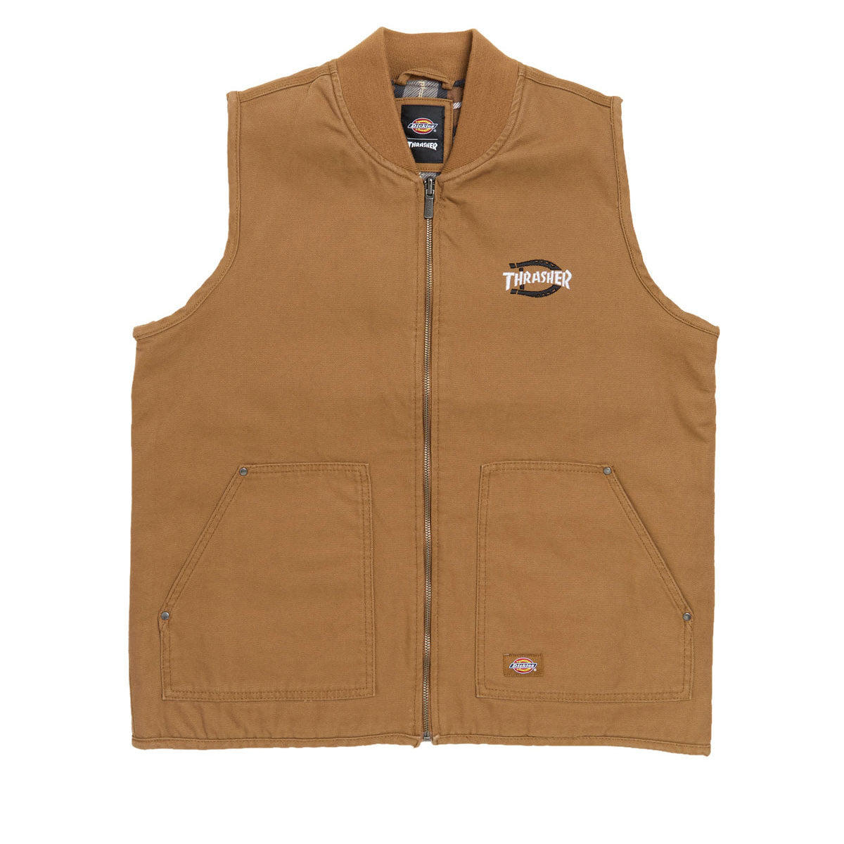 Dickies x Thrasher Vest - Brown Duck – CCS