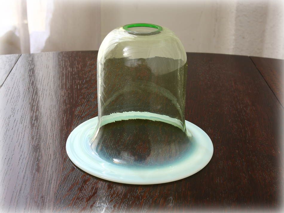 ヴァセリン/ウランガラス ランプシェード｜アンティーク家具・照明の