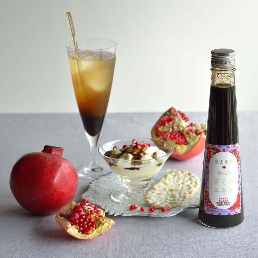 婦人画報の種子入りザクロエキス 200ml: 飲み物・お酒 | スイーツ