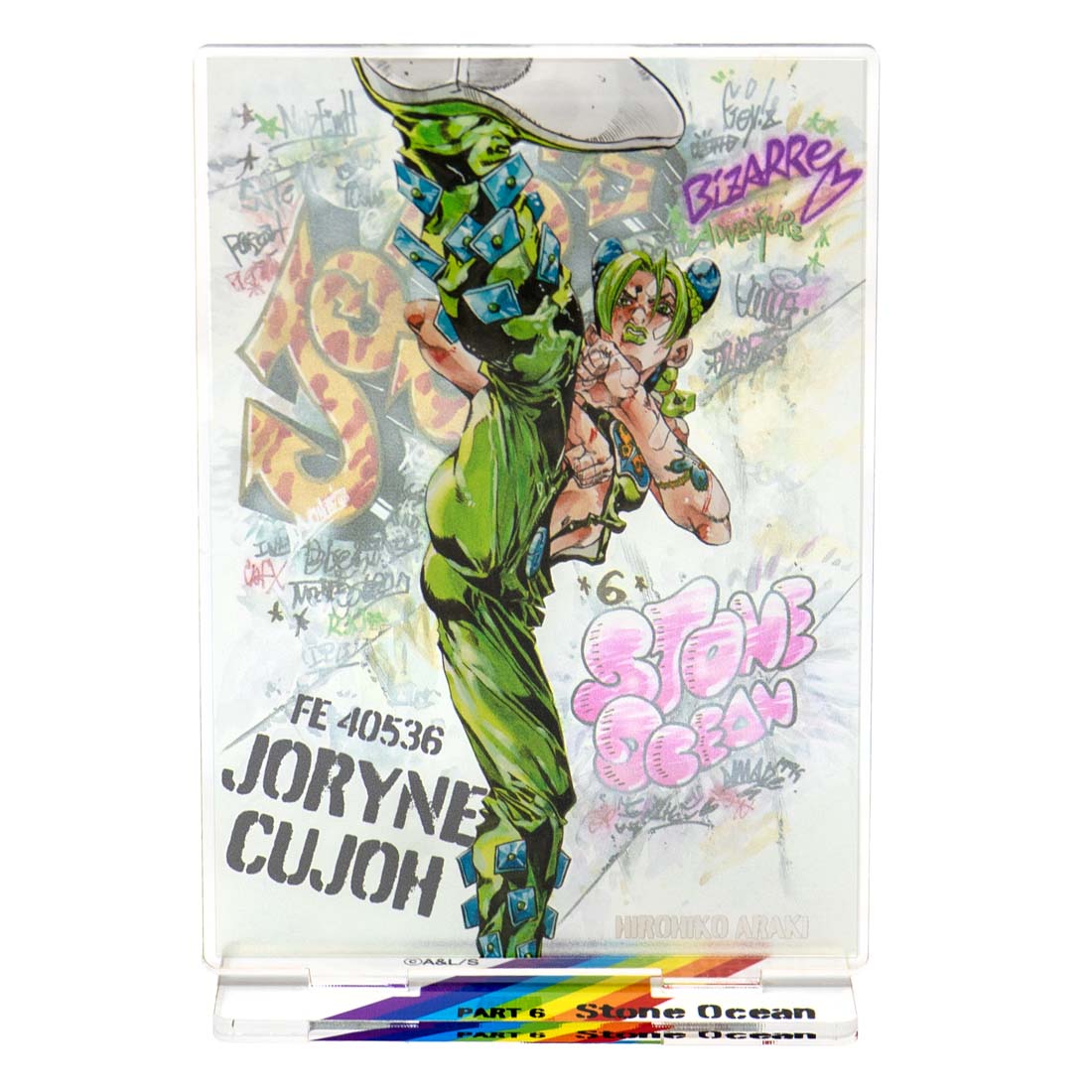 JoJo Part 6 Stone Ocean Acrylic Stand - de Young & Legion of Honor