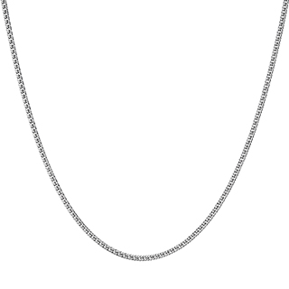 純プラチナ キヘイネックレス （6面カットダブル） 40cm（セミオーダー