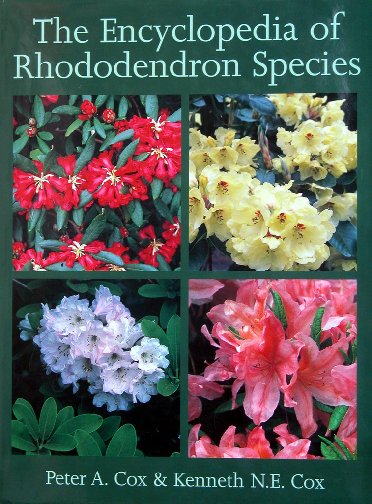ENCYCLOPEDIA OF RHODODENDRON SPECIES Books