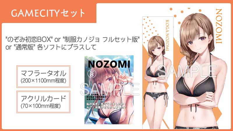 GAMECITYオンラインショッピング：制服カノジョ フルセット版 GAMECITY