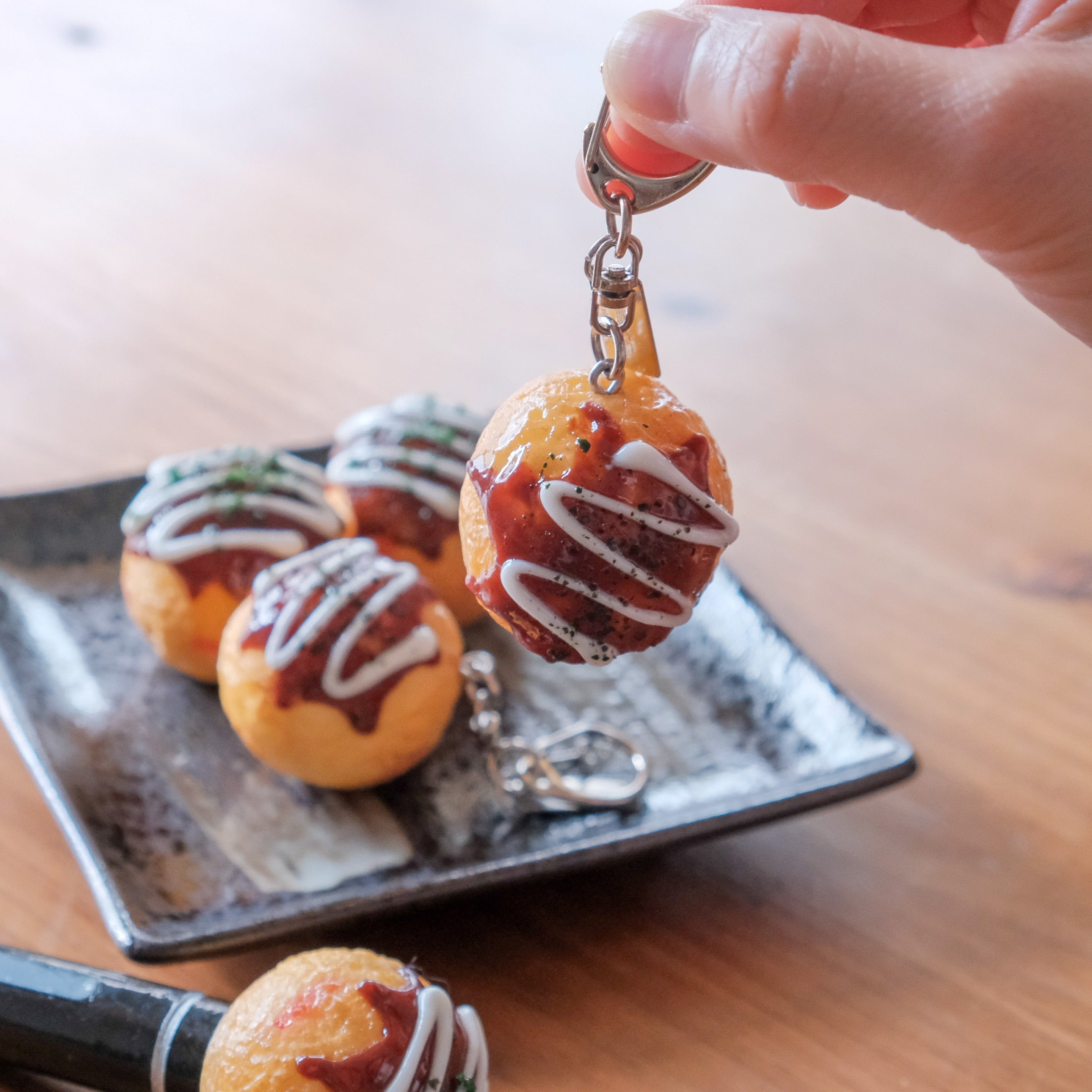 元祖食品サンプル屋「たこ焼きのキーリング 」