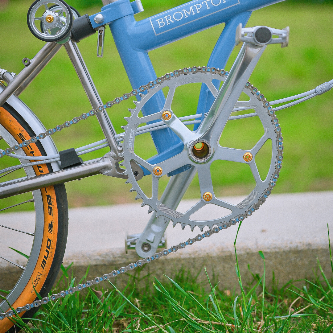 YBN（ヤーバン）SLA110 シルバーダイヤモンドチェーン 11速 120Links