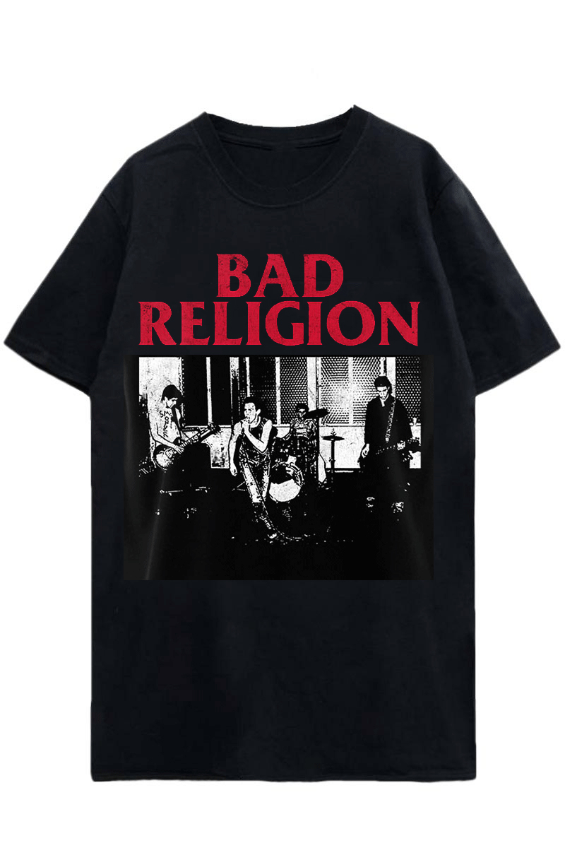 BAD RELIGION UNISEX T-SHIRT: LIVE 1980 / ロックファッション