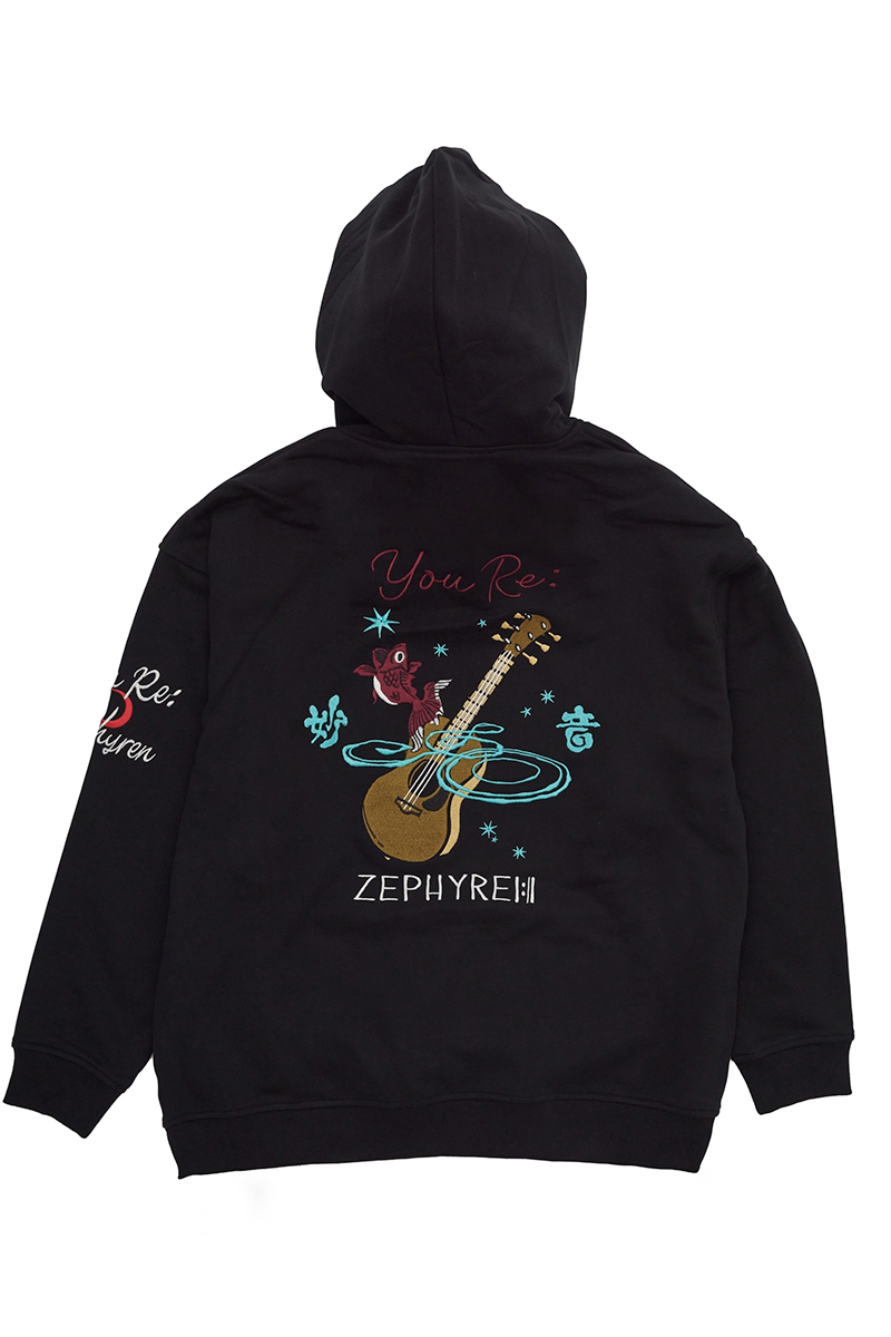 優里xZEPHYREN -Betelgeuse- PARKA BLACK / ロックファッション