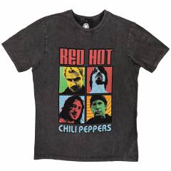 RED HOT CHILI PEPPERS バンドTシャツ ユニセックス: Octopus - BLACK