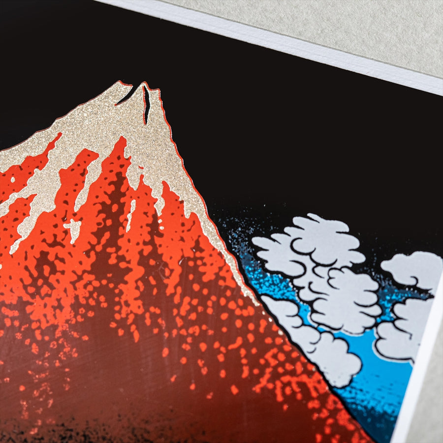 額入り金蒔絵「山下白雨」 – Shop of Hokusai ｜ 北斎館ネットショップ