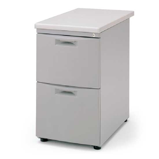 CZ脇机 (2段）D70タイプ CZN-047LBB-WE｜オフィスデスク｜イトーキ公式