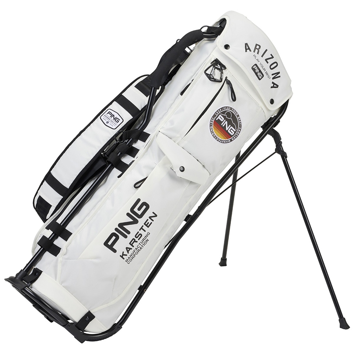 パイプフレームスタンドキャディバッグ(【男性】キャディバッグ)|PING
