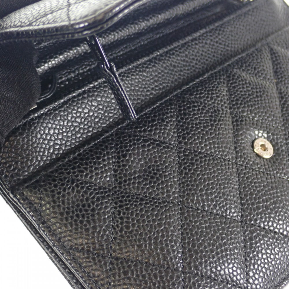 シャネル CHANEL マトラッセ クラシック チェーンウォレット ココ