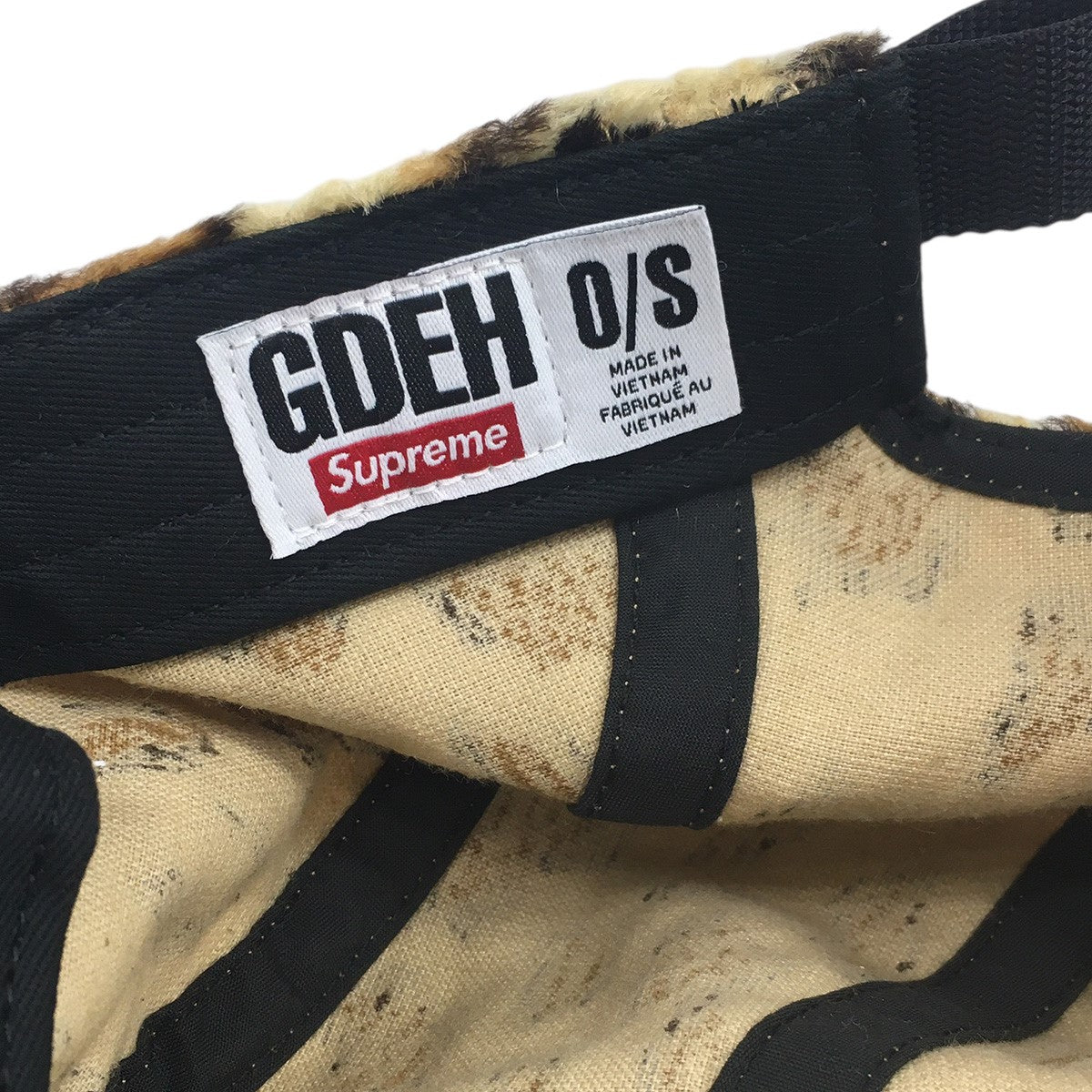 Supreme×GOOD ENOUGH 25SS GOODENOUGH Crushed Rayon Camp Capボックス