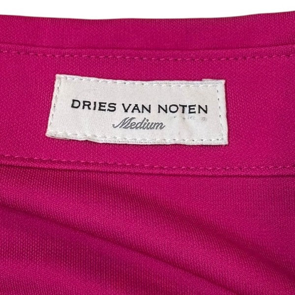 DRIES VAN NOTEN(ドリスヴァンノッテン) ビスコースシャツ ピンク