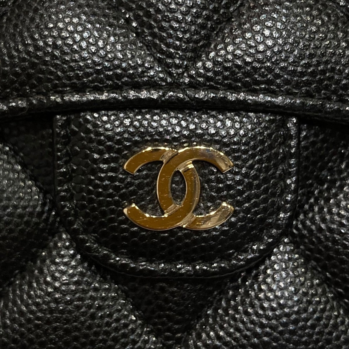 CHANEL(シャネル) キャビアスキンクラシックフラップカードケース