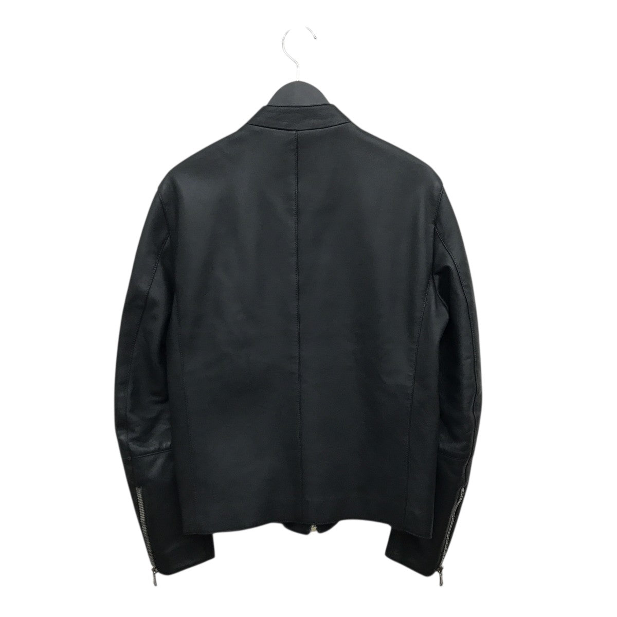 DENIM×TOMORROWLAND ラムレザー シングルライダースジャケット63-08-04