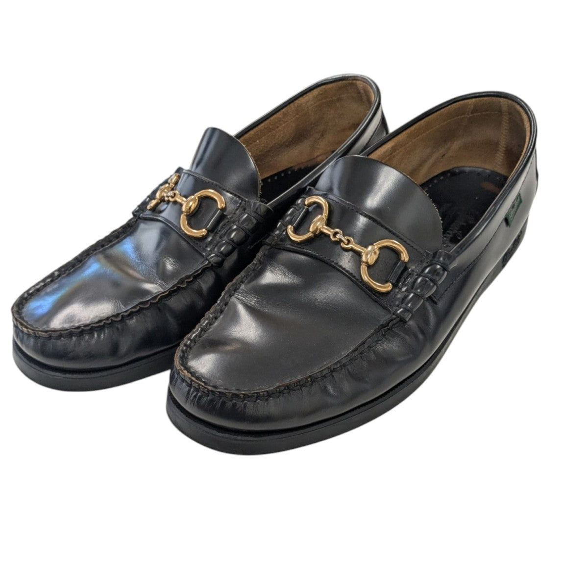 PARABOOT×UNITED ARROWS BAHAMAS MORSビットローファー ブラック