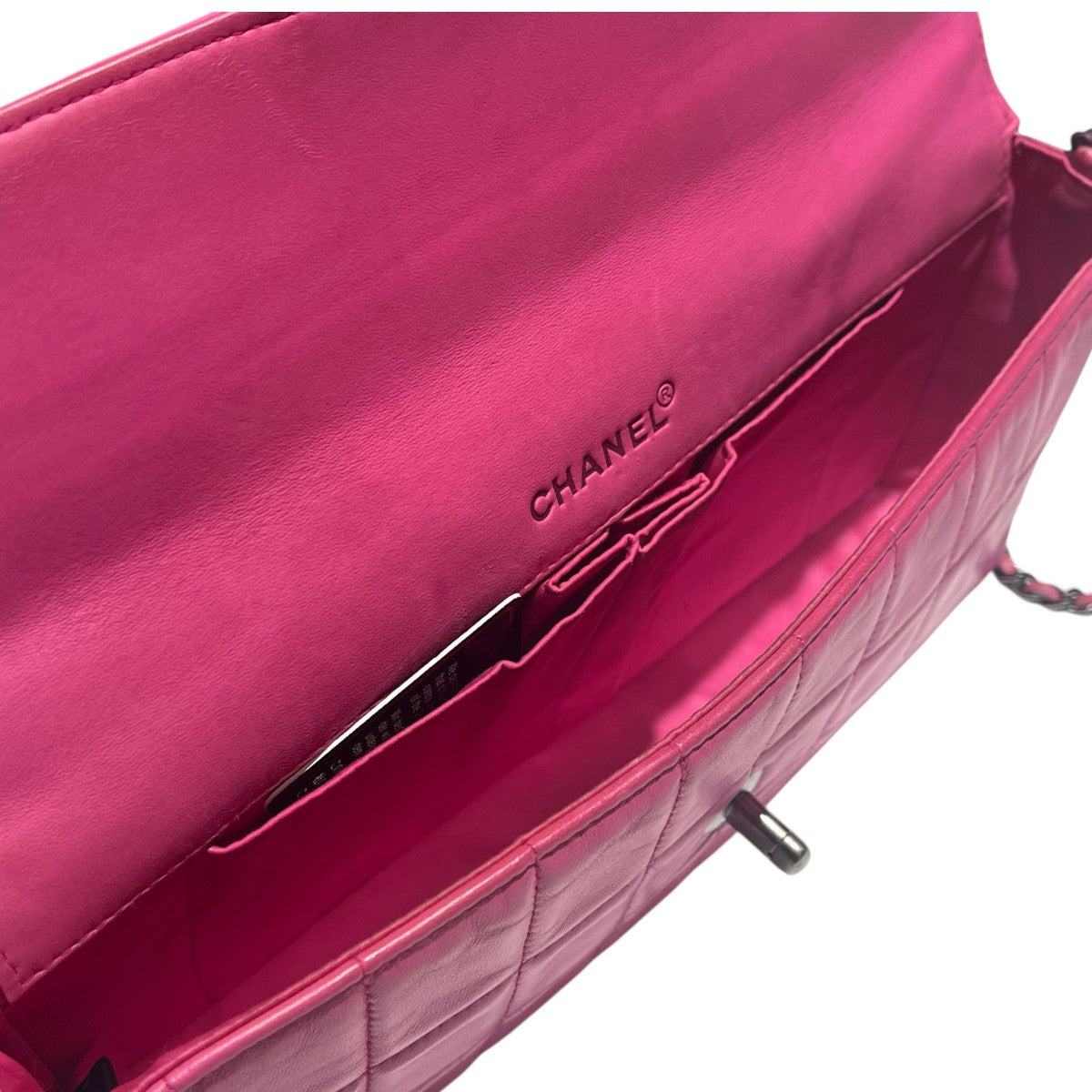 CHANEL(シャネル) チョコバーチェーンショルダーバッグ 631**** ピンク