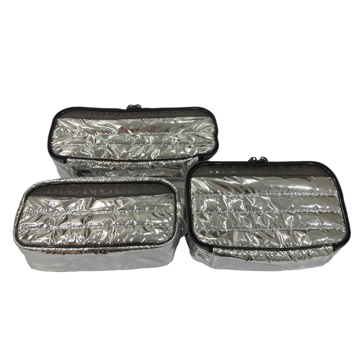 RIMOWA×MONCLER “Reflection” スーツケース キャリーバッグ シルバー