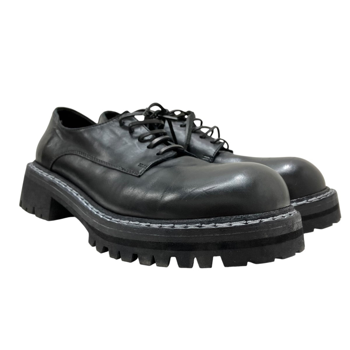 GUIDI(グイディ) ダービー シューズ ブラック サイズ 41｜【公式