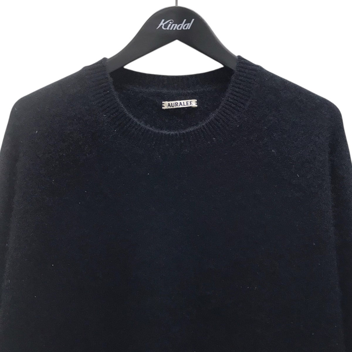AURALEE×スタイリスト私物 カシミヤニット A8AP04SS ブラック｜【公式