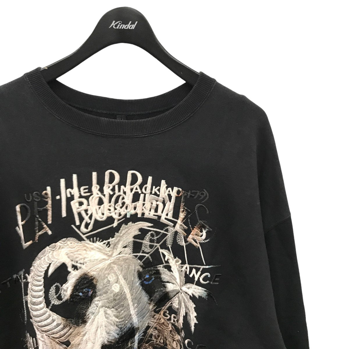 doublet(ダブレット) 北京DSM20着限定 パンダ刺繍スウェット