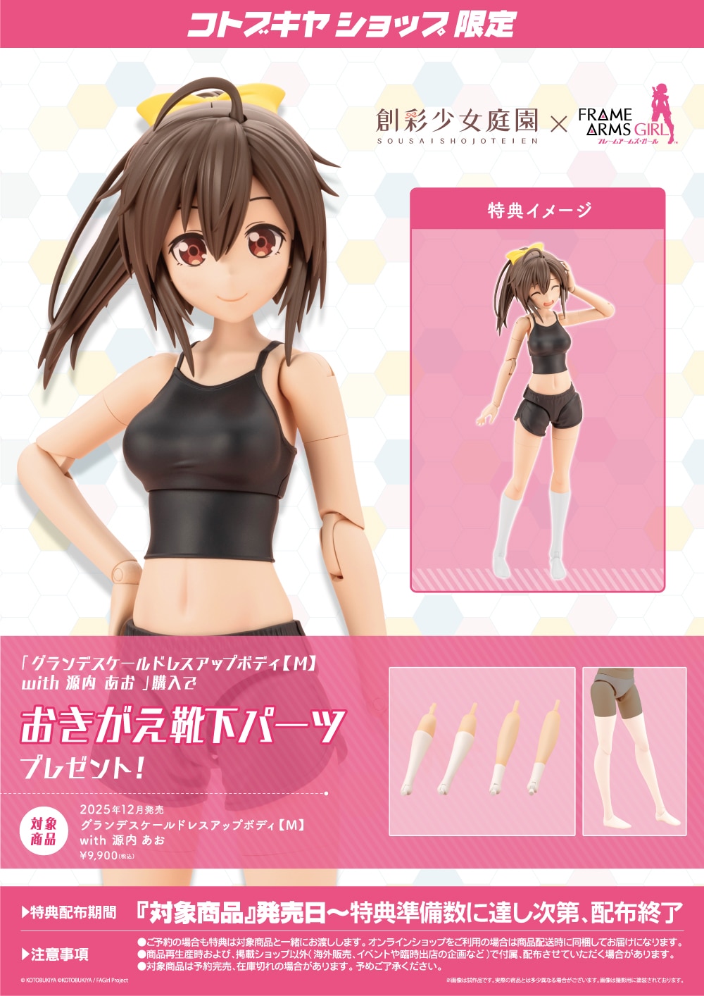 限定特典付き】グランデスケールドレスアップボディ【M】with 源内