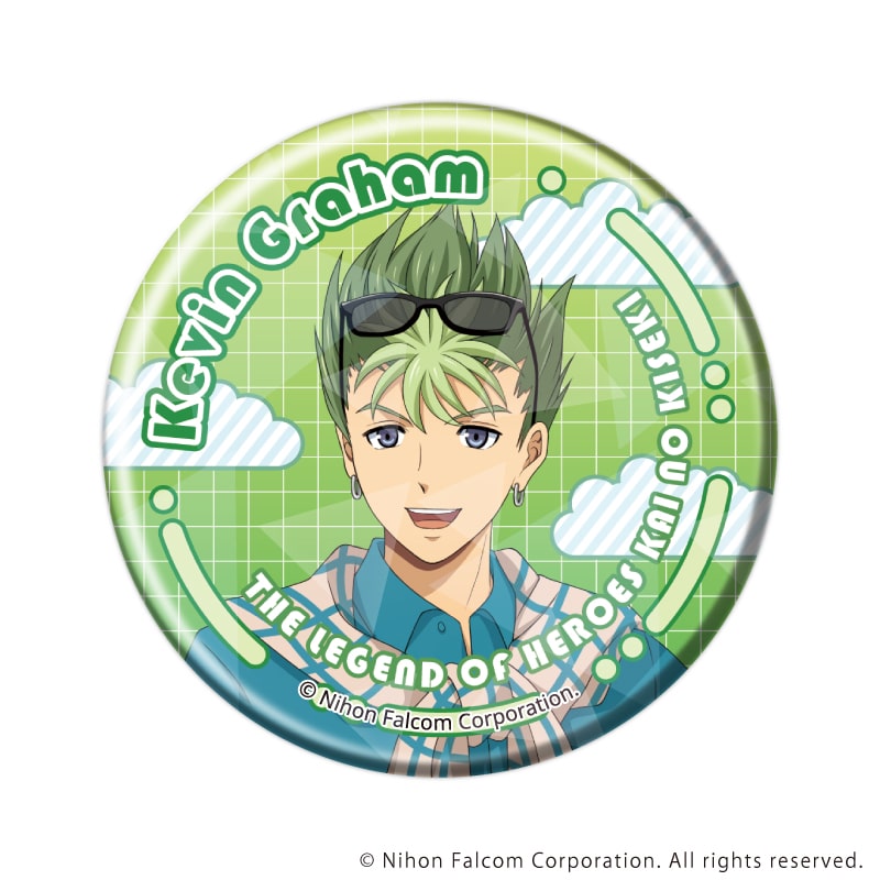 ホログラム缶バッジ「英雄伝説 界の軌跡」ニューレトロver