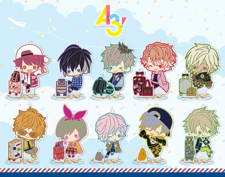 アクリルスタンドコレクション A3! trAvel AbroAd! 茅ヶ崎 至(茅ヶ崎