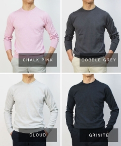 ジョンスメドレー / JOHN SMEDLEY / HATFIELD / クルーネック ニット