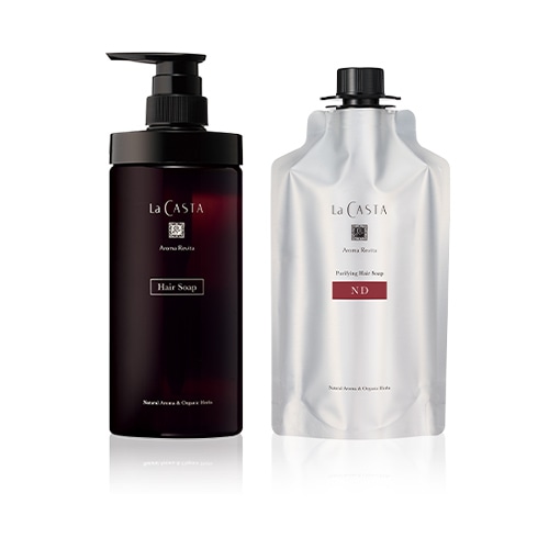 ラ・カスタ アロマ リヴァイタ ピュリファイング ヘアソープ ND ＜専用