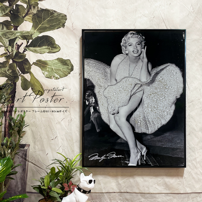楽天市場】期間中ポイント10倍 アートパネル アートポスター マリリン