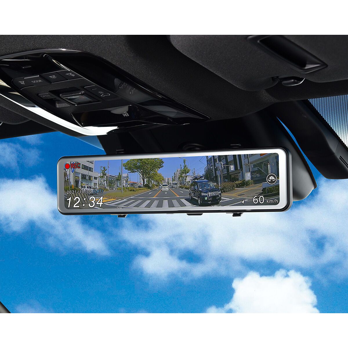 COMTEC コムテック ZDR038 電子ミラータイプドライブレコーダー