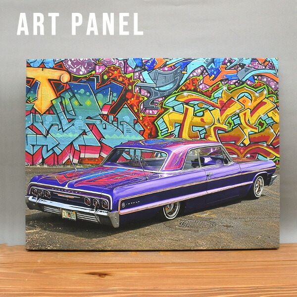 楽天市場】アートパネル アートボード キャンバス 1964 CHEVROLET