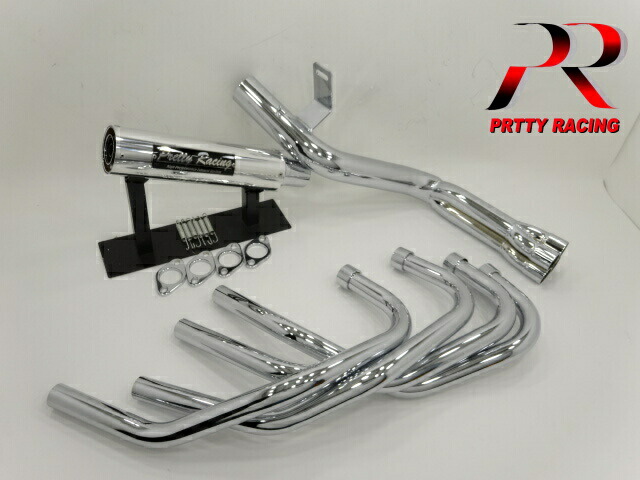 楽天市場】KAWASAKI ゼファー400/χ 54π PRETTY ガニマタブレット管