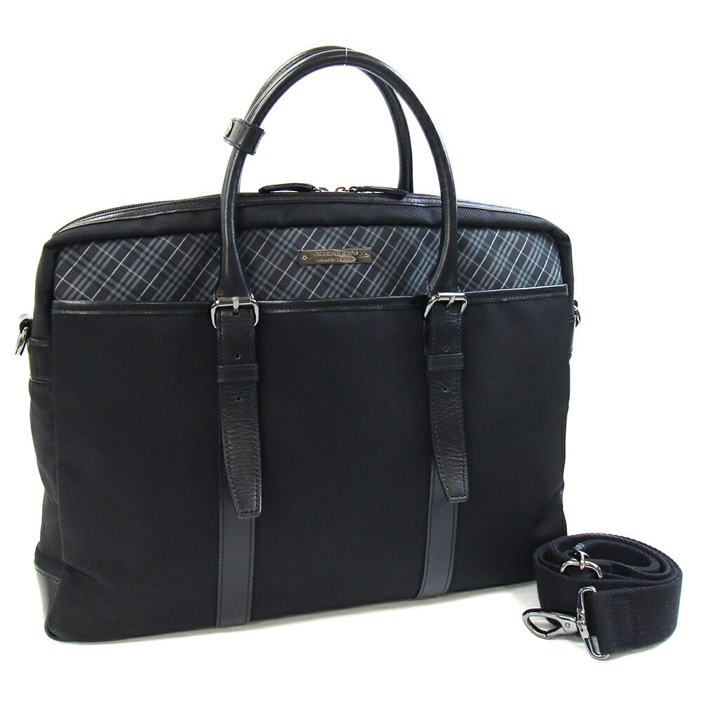 楽天市場】バーバリー ブラックレーベル 書類かばん ブリーフケース