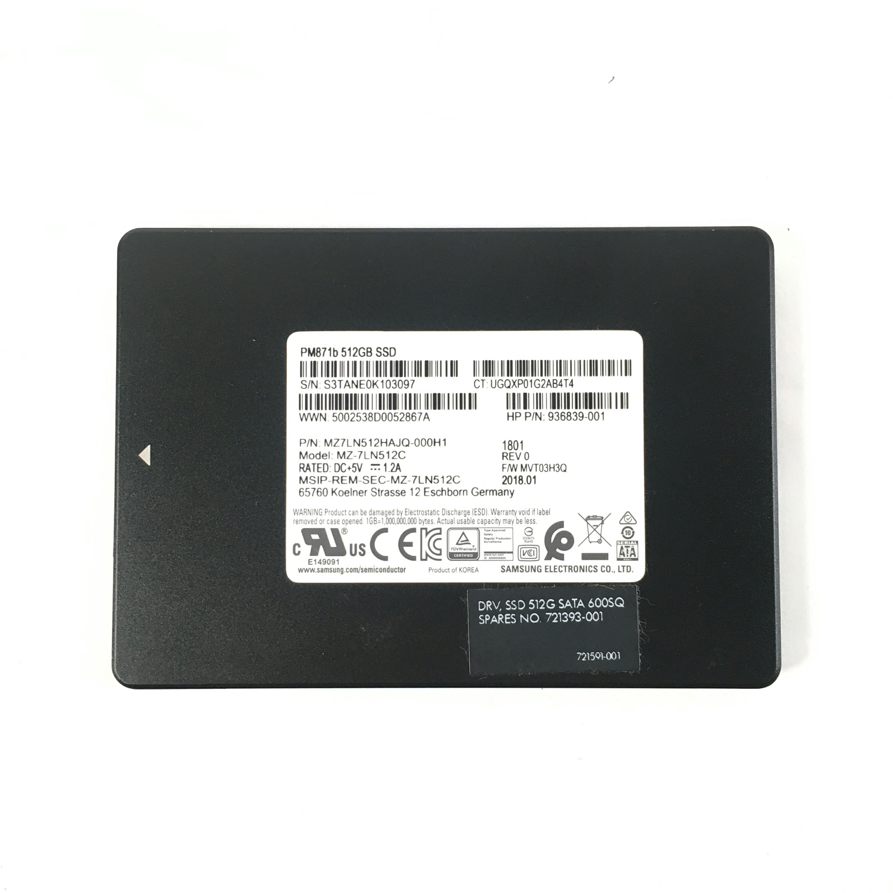 楽天市場】r003-SAMSUNG 2.5インチ 128GB SATA SSD 1点 サムセン