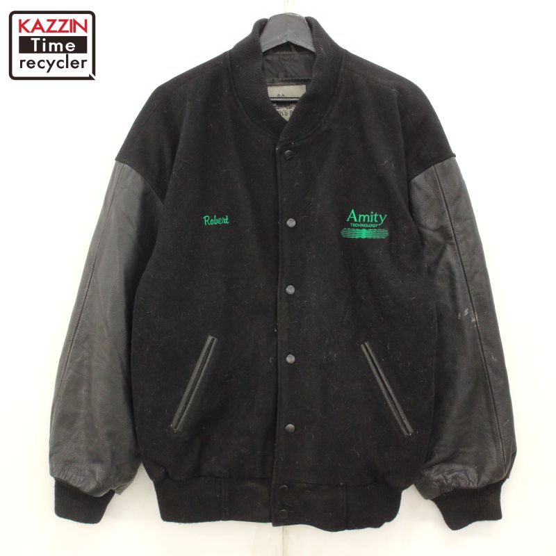 楽天市場】80s オールレザー スタジャン 古着 ☆ メンズ XLサイズ相当