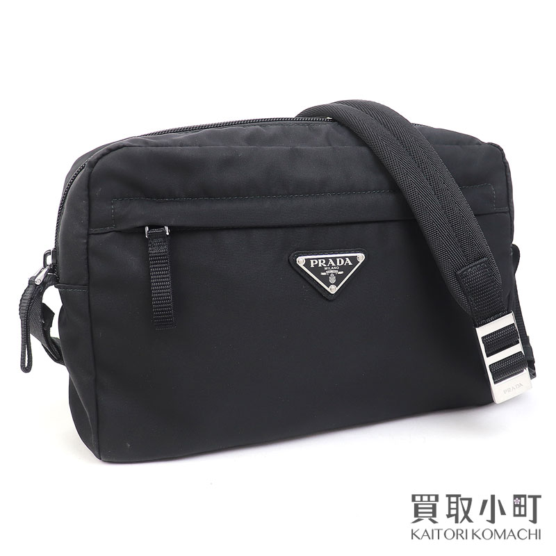 楽天市場】プラダ 【PRADA】 メッセンジャーバッグ テスート ブラック