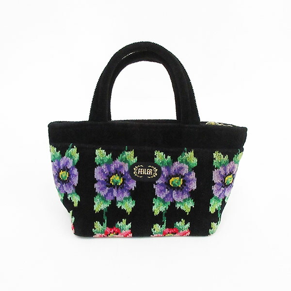 楽天市場】FEILER(フェイラー) メッシュ トートバッグ/ハンドバッグ 黒