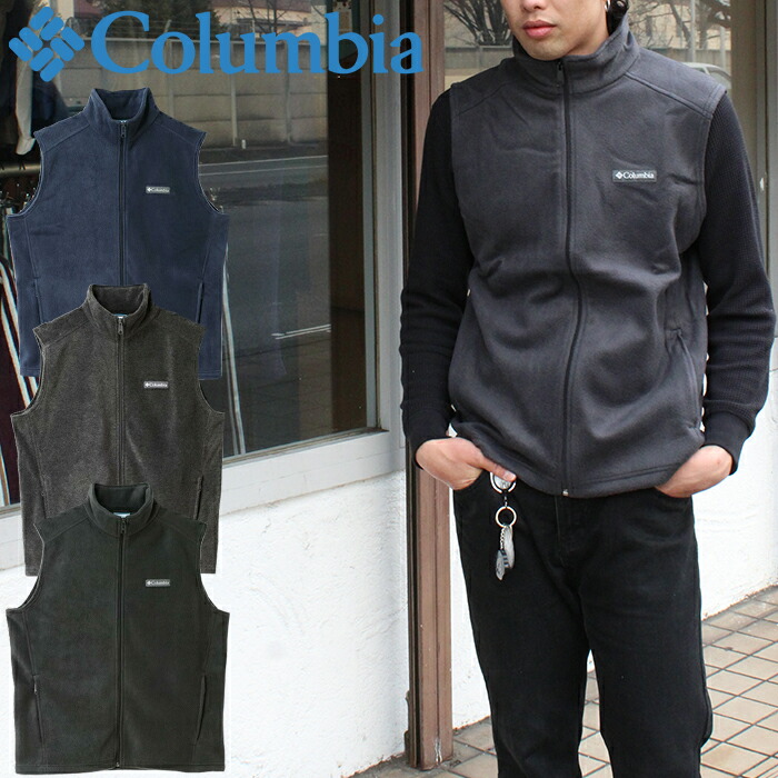 楽天市場】Columbia コロンビア フリース ベスト メンズ レディース