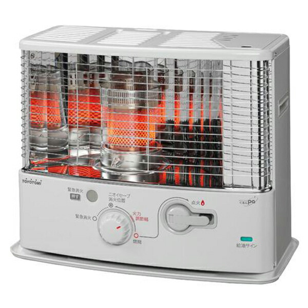 楽天市場】トヨトミ 石油ストーブ RS-DS290 (W) ホワイト コンクリート
