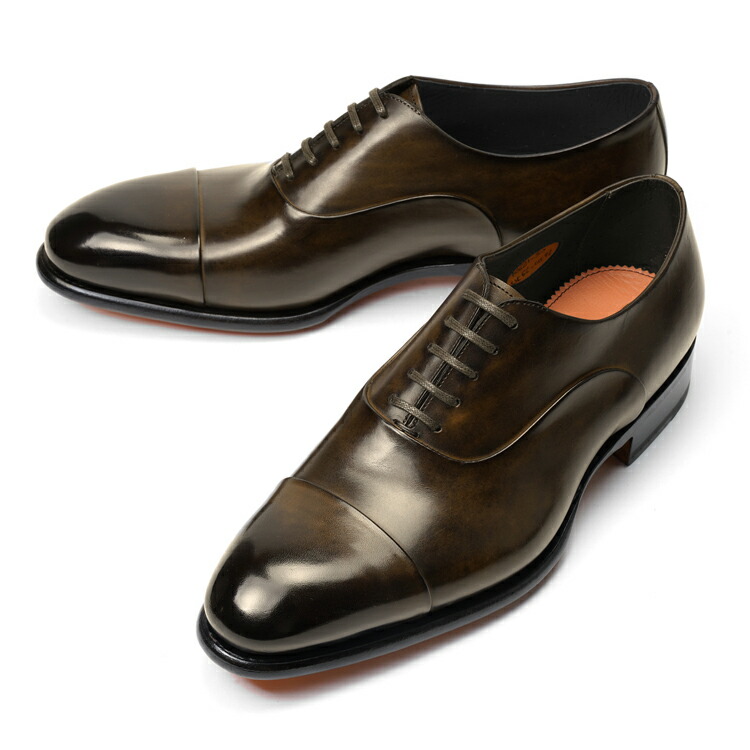 楽天市場】サントーニ SANTONI 12621 ストレートチップ ブラック